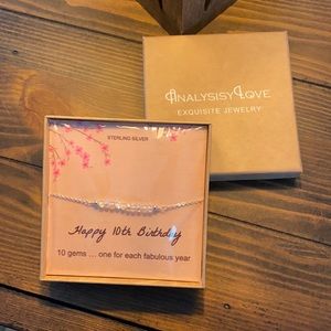 10th Birthday Milestone Gift Bracelet
